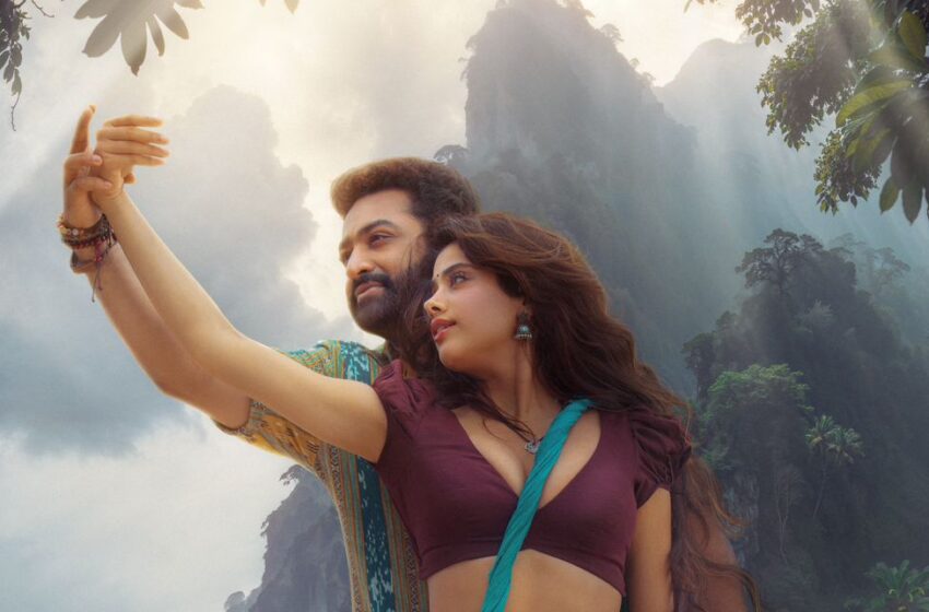 రొమాంటిక్ గా ఎన్టీఆర్, జాన్వికపూర్