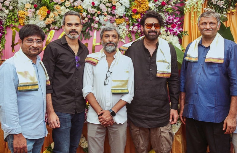 PrabhasHanu Launched Magnificently