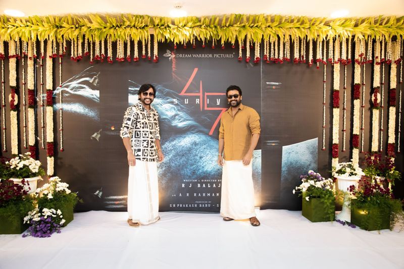 Mega Entertainer ‘Suriya 45’ Launched with Pooja Ceremony