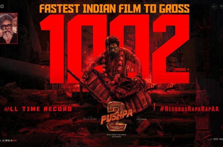 Pushpa 2: The Rule All time record – 1000cr gross in just 6 days