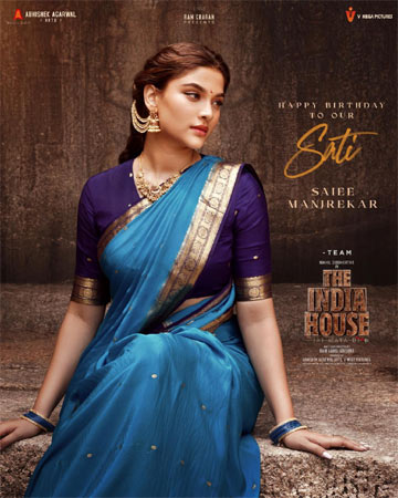 Saiee Manjrekar As Sati FromThe India House