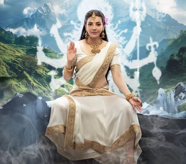 Kajal Aggarwal As Parvathi Devi From Kannappa
