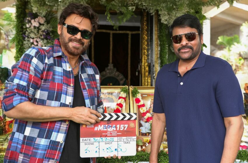 #Mega157 Launched Grandly With Pooja Ceremony