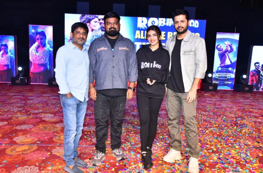 రాబిన్హుడ్ సినిమా తప్పకుండా సినిమా చాలా ఎంజాయ్ చేస్తారు – హీరో నితిన్