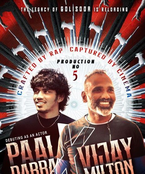 Music Sensation Paal Dabba Marks His Acting Debut in Vijay Milton’s Bilingual Film Production No.5
