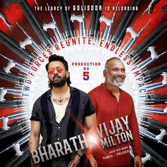 Actor Bharath Plays Key Role in Vijay Milton Tamil-Telugu Bilingual Film