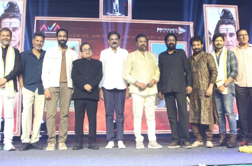 I believe Lord Shiva chose me to retell the story of Kannappa – Vishnu Manchu