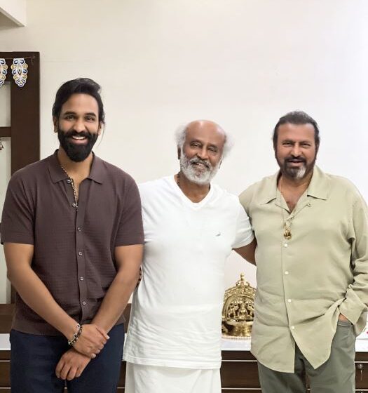 Superstar Rajinikanth Watches Kannappa