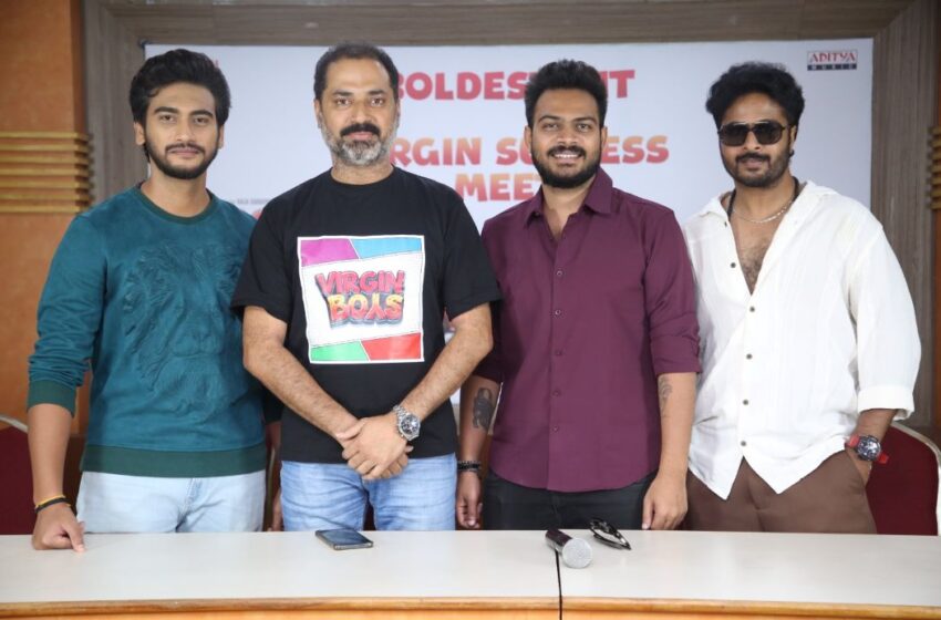 Virgin Boys Success Meet Held Amid Strong Audience Response