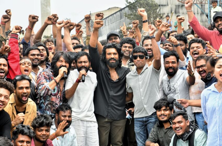 Ram Charan Song For Peddi Started Filming With 1000+ Dancers