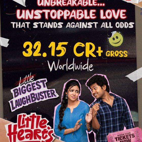Little Hearts grosses ₹32.15 crores worldwide