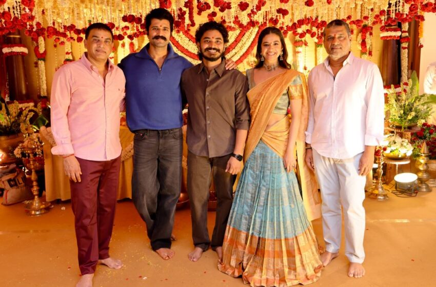 VD, Dil Raju & Sirish, and Talented Director Ravi Kiran Kola Team Up for a Grand Project