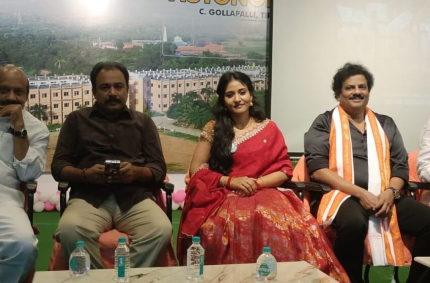 The Devagudi Movie Team Created Buzz in Tirupati