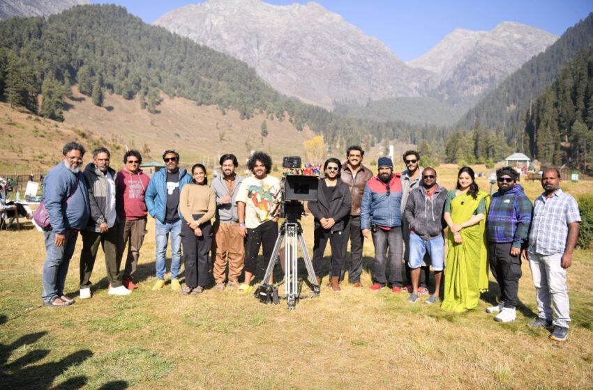 AnumanaPakshi movie wraps up a key schedule in Pahalgam, Kashmir