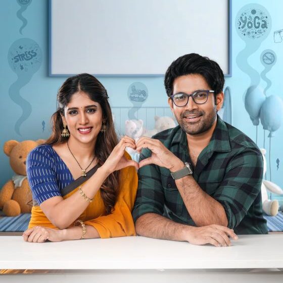 Santhana Prapthirasthu title song sung by Ram Miriyala, has been released