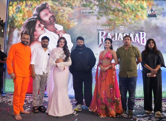  The Raja Saab Unveils Beautiful Melody Sahana Sahana in a Grand Manner