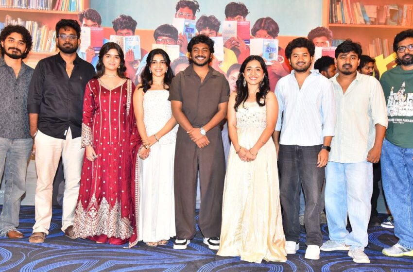  Youth movie freshers meet was held in a lively manner in Hyderabad 