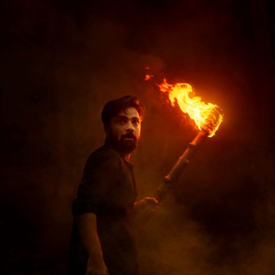  Shravan Reddy as Simha From Agadha – Ferocious Look Unveiled