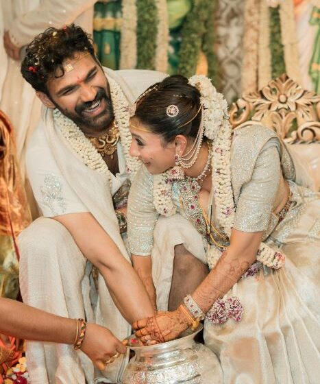  #Sreenivasakavyanam- Bellamkonda Sai Sreenivas Weds Kavya In A Traditional, Yet Spectacular Ceremony In Tirumala