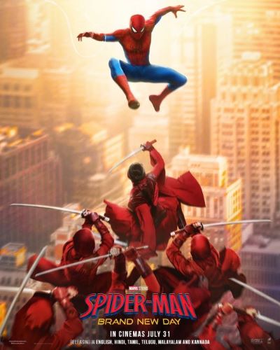  Spider-Man: Brand New Day Star Tom Holland Suits Up for an Epic Showdown in Two New Posters