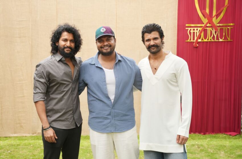  Vijay Deverakonda, Shouryuv, Vyra banner Movie Launched  with Traditional Pooja Ceremony