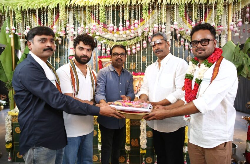 Yuvasudha Arts Production No.3 starring Vishwak Sen begins with Pooja Ceremony