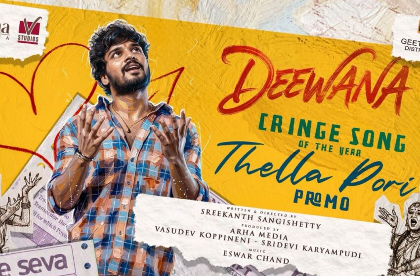  The Promo of lyrical song Tella Pori Released from Deewana