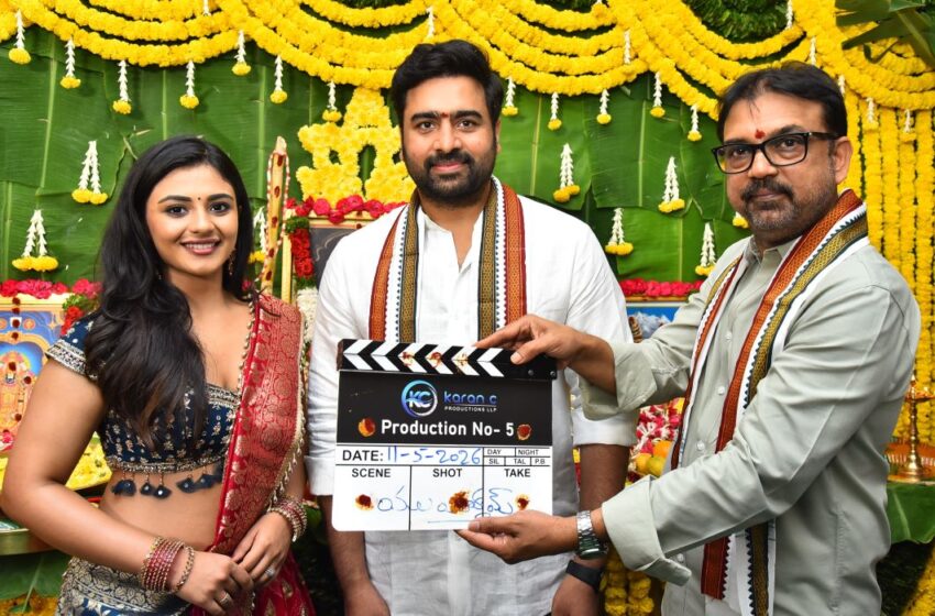  #RN23 Launched Spectacularly, With Koratala Siva Sounding The Clapboard