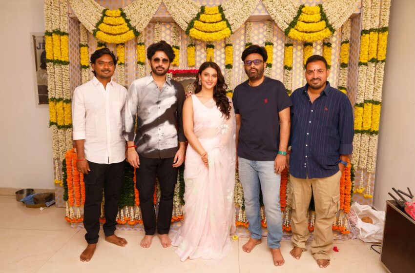  Nithiin’s Next with Sithara Entertainments Officially Launched with a Pooja Ceremony