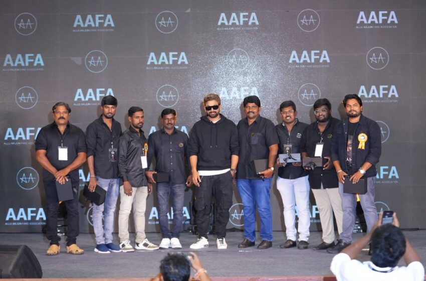 Allu Arjun Extends Insurance Cover to Every AAFA Member