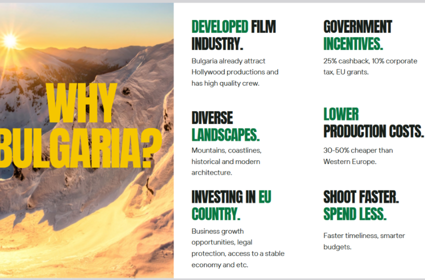 Bulgaria Rolls Out the Red Carpet for the Indian Film Industry