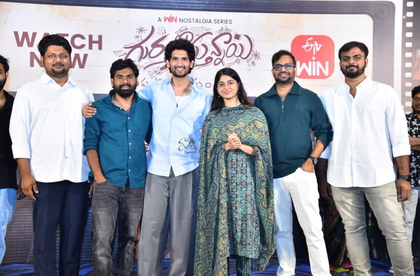 గుర్తుకొస్తున్నాయి సిరీస్ గురించి అందరూ గొప్పగా మాట్లాడుకుంటున్నారు – శరత్ చంద్ర నాయుడు