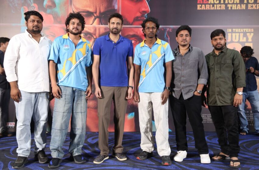 న్యూటన్స్ థర్డ్ లా చాలా కొత్త ఎక్స్పీరియెన్స్ ఇచ్చే థ్రిల్లర్- సుమంత్