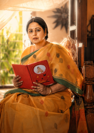 Veteran actress Jayasudha as a Ammama Suseelamma from Summer Holidays – Character Poster unveiled
