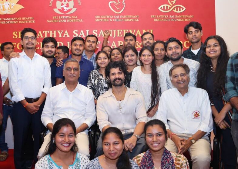VD Attends Sri Sathya Sai Sanjeevani Centre for Child Heart Care and Research Event as Chief Guest