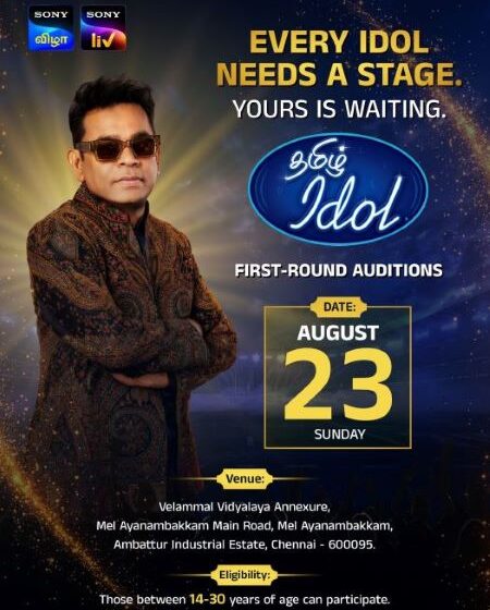 Super Judge A.R. Rahman Announces First Auditions for Tamil Idol