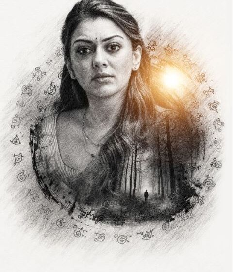  Hansika Motwani’s Mysterious First Look From Kapaali Unveiled