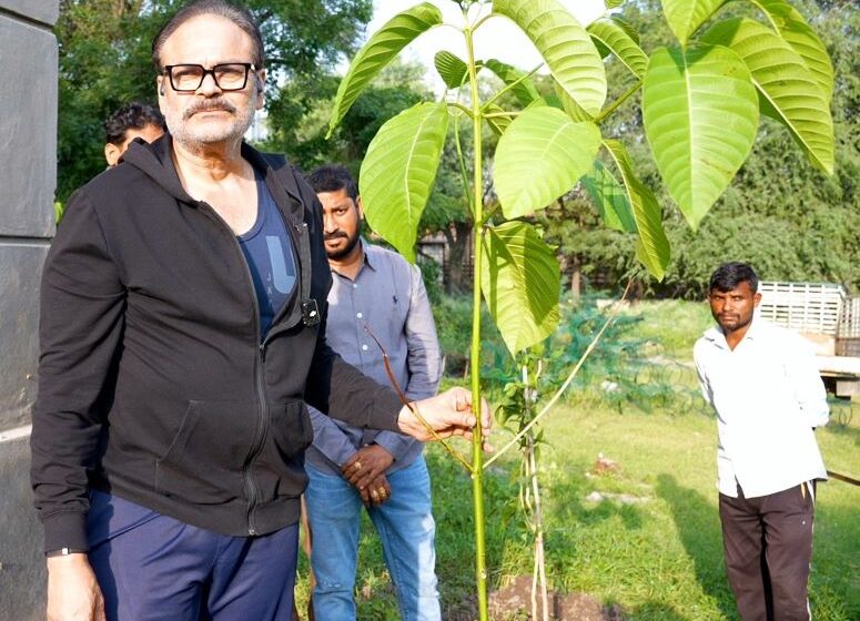  AP GREEN Chairman & MLC Nagababu Celebrates Megastar Chiranjeevi’s Birthday with Green Initiative in Kokapet
