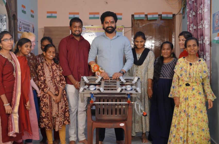 Actor Sanjosh Celebrates Rakhi with Visually Impaired Sisters, Extends Support Through Sanjosh Foundation