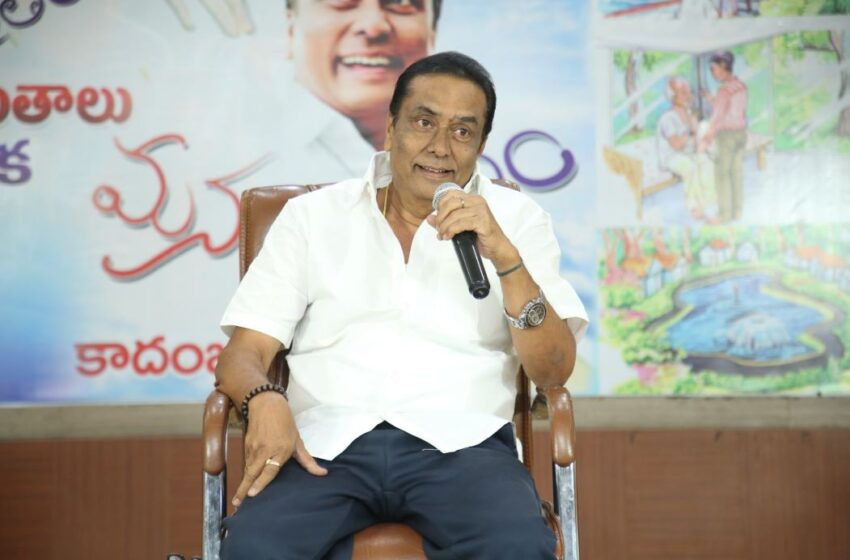 Manam Saitam founder and actor Kadambar Kiran Announces Saparya Project