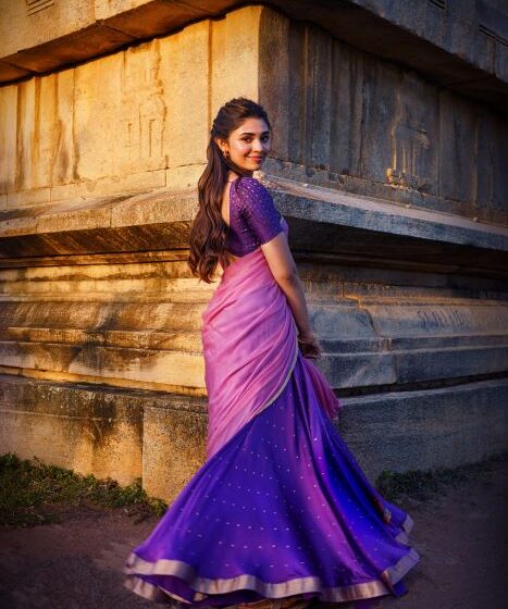 Krithi Shetty Traditional First Look as DEEPU From January 12 Vidudala Unveiled