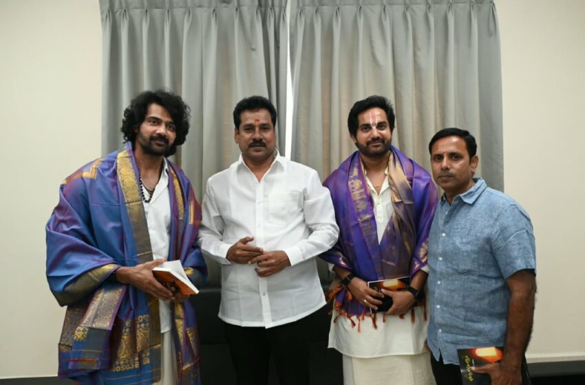  Naveen Chandra Visited Thirumala
