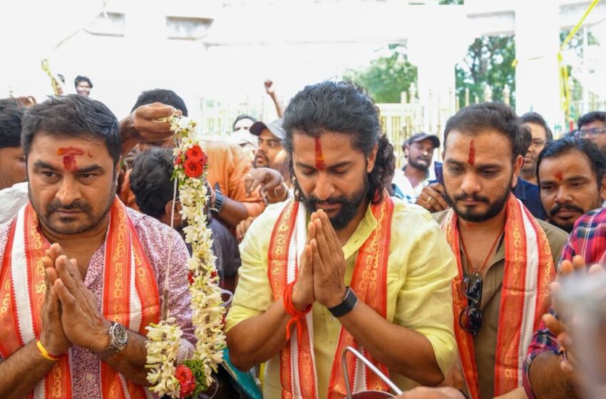  Natural Star Nani, The Paradise team Visited Sammakka Saralamma