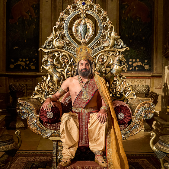  Ramayana Makers Unveil New Poster Of Arun Govil As King Dashrath