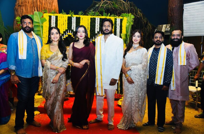 Sundeep Kishan Karikaala Launched Grandly With Pooja Ceremony